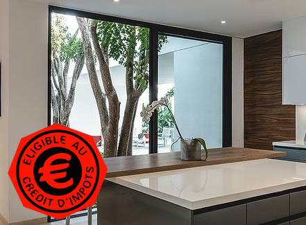 Nettoyage de baie vitrée chez un particulier